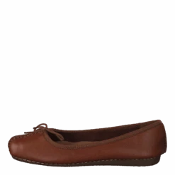 Clarks Freckle Ice Dark Tan Lea(Freckle Ice Dark Tan Lea)