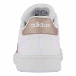 Grand Court Shoes Cloud White / Copper Met. / Light Granite(189409 Adidas J Grand Court Jr Vitguld) 10 Grand Court Shoes Cloud White / Copper Met. / Light Granite(189409 Adidas J Grand Court Jr Vitguld) -Heppo Butik 09104 24 005