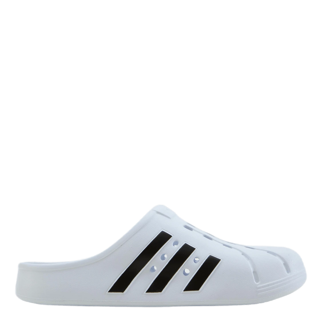 Adilette Clogs Cloud White / Core Black / Cloud White(242386 Adidas Adilette Clog Uni Vitsvart) 3 Adilette Clogs Cloud White / Core Black / Cloud White(242386 Adidas Adilette Clog Uni Vitsvart) - Bild 3