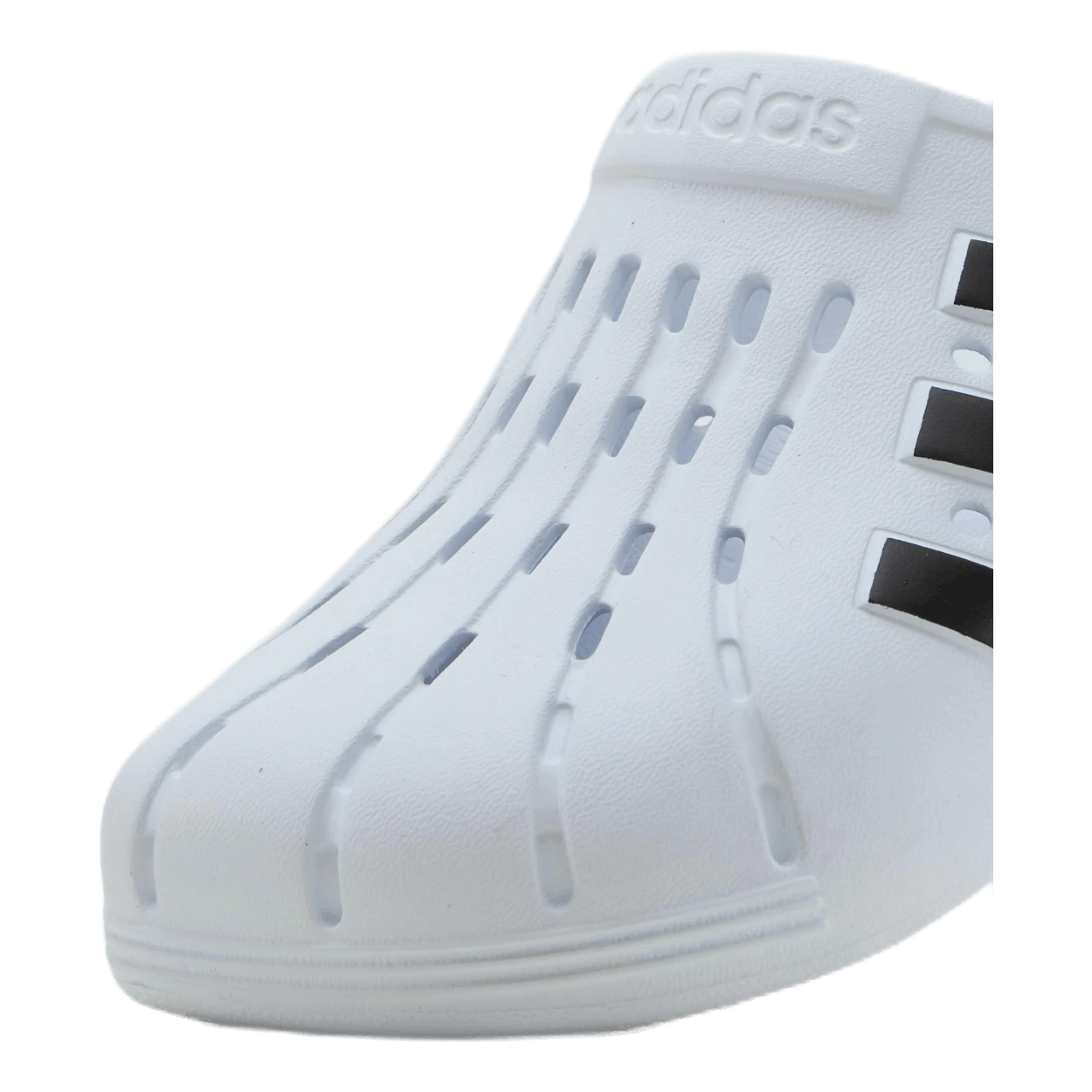 Adilette Clogs Cloud White / Core Black / Cloud White(242386 Adidas Adilette Clog Uni Vitsvart) 6 Adilette Clogs Cloud White / Core Black / Cloud White(242386 Adidas Adilette Clog Uni Vitsvart) - Bild 6