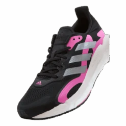 SolarBoost 3 Shoes Core Black / Screaming Pink / Halo Silver(242643 Adidas Solar Boost 21 F Svartrod) -Heppo Butik 09452 89 006