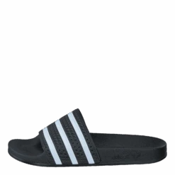 Adidas Originals Adilette Black 1/White/Black 1(Adilette Black 1 White Black 1)