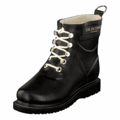 ILSE JACOBSEN Iconic Black(Short Rubberboot Black)