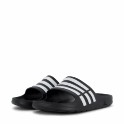 ADIDAS Duramo Slides Core Black / White / Core Black(Duramo Slide Black 1 White Black 1) -Heppo Butik 23705 00 005