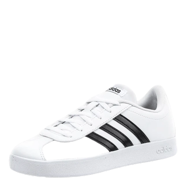 VL Court 2.0 Shoes Cloud White / Core Black / Cloud White(138856 Adidas Vl Court 20 Laces Jr Vitsvart) 3 VL Court 2.0 Shoes Cloud White / Core Black / Cloud White(138856 Adidas Vl Court 20 Laces Jr Vitsvart) - Bild 3