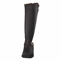 High Zip Back Brown Shiny Gold(High Zip Back Brown Shiny Gold) -Heppo Butik 49753 04 ad490975 0833 4139 998a 7ae537419ad9