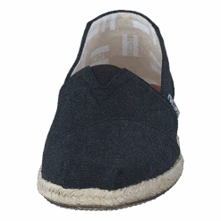 Toms Seasonal Classics Black Washed Canvas Rope Sole(Seasonal Classics Black Washed Canvas Rope Sole) -Heppo Butik 50289 20 6fef9c9a 0d8b 4148 9def 537daa51a3d2