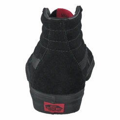 Vans SK8-Hi Black/Black (Suede)(Sk8 Hi Black Black Suede) -Heppo Butik 51477 02