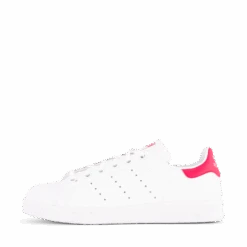 Adidas Originals Stan Smith J Ftwr White/Bold Pink(Stan Smith J Ftwr White Bold Pink)