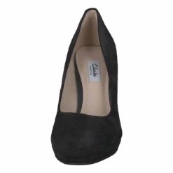 Clarks Kendra Sienna Black Suede(Kendra Sienna Black Suede) -Heppo Butik 56733 02