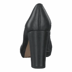 Clarks Kendra Sienna Black Leather(Kendra Sienna Black Leather) -Heppo Butik 56733 03