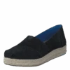 Toms Platform Alpergata Black Suede(Platform Alpergata Black Suede)