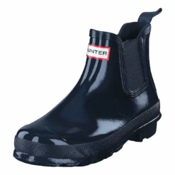 Hunter Womens Original Chelsea Gloss Navy(Womens Original Chelsea Gloss Navy) -Heppo Butik 60012 92