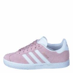 Adidas Originals Gazelle C Icey Pink F17/White/Gold Met(Gazelle C Icey Pink F17 White Gold Met)