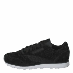 Reebok Classic Cl Lthr Woven EMB Black/White(Cl Lthr Woven Emb Black White)