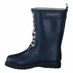 ILSE JACOBSEN 3/4 Rubber Boots Indigo(Rub15 Indigo)