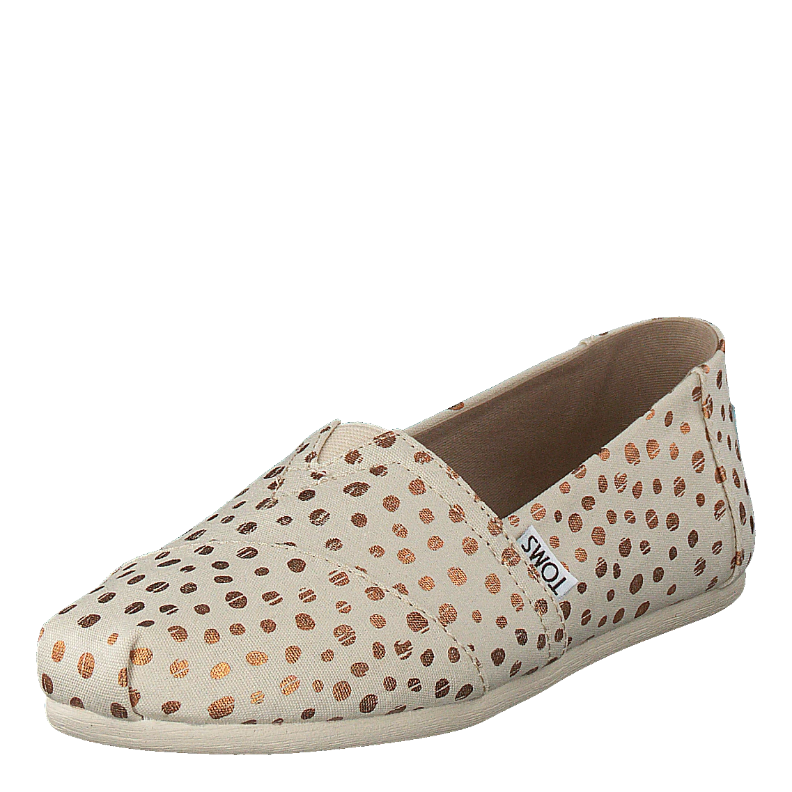 Toms Alpargata Rose Gold/natural Canvas Dots(Alpargata Rose Gold Natural Canvas Dots) 3 Toms Alpargata Rose Gold/natural Canvas Dots(Alpargata Rose Gold Natural Canvas Dots) - Bild 3