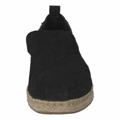Toms Deconstructed Alpargata Rope Black Suede(Deconstructed Alpargata Rope Black Suede) -Heppo Butik 60063 72