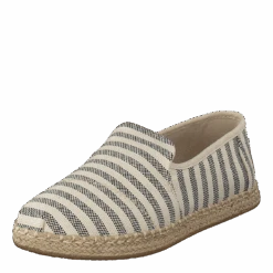 Toms Deconstructed Alpargata Rope Black Woven Stripe(Deconstructed Alpargata Rope Black Woven Stripe) -Heppo Butik 60064 10 401dee7e 9b8f 48e8 9086 8e79aabfc352
