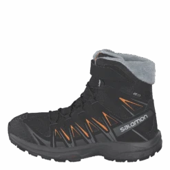Salomon Xa Pro 3d Winter Ts Cswp J Black/magnet/tangelo(Xa Pro 3d Winter Ts Cswp J Black Magnet Tangelo)