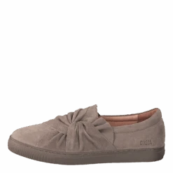 Daylily Slip-on Bow Grey/grey(Daylily Slip On Bow Grey Grey)