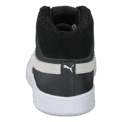 Puma Smash V2 Mid L Fur Jr Puma Black-puma White(Puma Smash V2 Mid L Fur Jr Puma Black Puma White) -Heppo Butik 60113 39 8bd9e1f1 0d38 4a3a 9090 606be997813c
