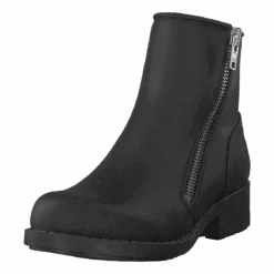 Mid Zip Boot Warm Lining Black/shiny Silver(Mid Zip Boot Warm Lining Black Shiny Silver) 9 Mid Zip Boot Warm Lining Black/shiny Silver(Mid Zip Boot Warm Lining Black Shiny Silver) -Heppo Butik 60115 32 0b9d2f62 0a77 4eea a507 9795497066f1
