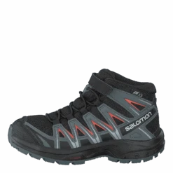 Salomon Xa Pro 3d Mid Cswp K Black/stormy Weather/cherry To(Xa Pro 3d Mid Cswp K Black Stormy Weather Cherry To)