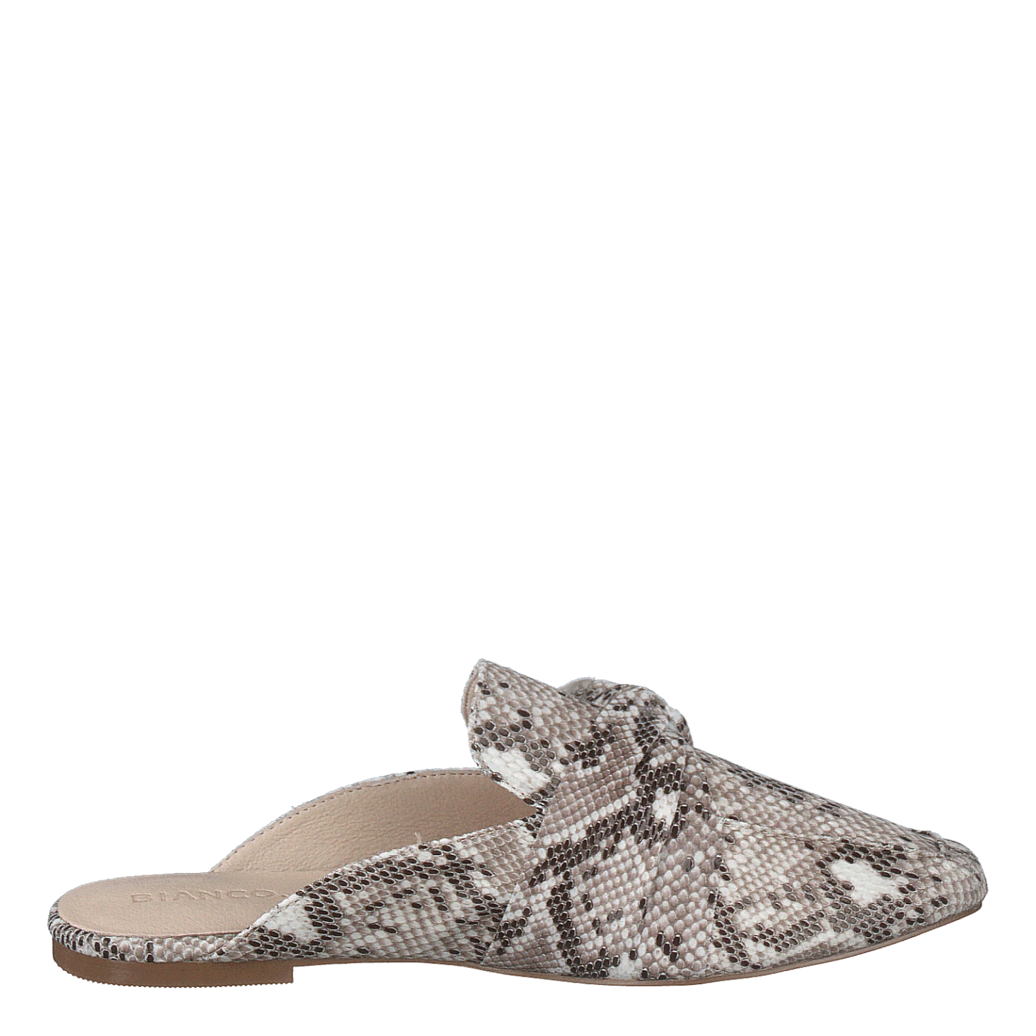 Bianco Birke Assymetric Bow Mule 610 - Snake(Birke Assymetric Bow Mule 610 Snake) 2 Bianco Birke Assymetric Bow Mule 610 - Snake(Birke Assymetric Bow Mule 610 Snake) - Bild 2