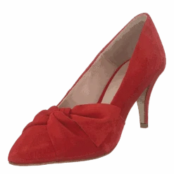 Bianco Zita Suede Bow Pump 441 - Red 1(Zita Suede Bow Pump 441 Red 1) -Heppo Butik 60125 57 26c89b00 f19f 4c53 96f3 de714994b23f