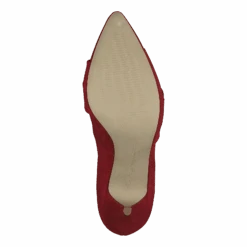 Bianco Zita Suede Bow Pump 441 - Red 1(Zita Suede Bow Pump 441 Red 1) -Heppo Butik 60125 57 9a2be32a bc03 43e3 b5dd c9177a110d46