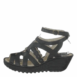 Fly London Ydna991fly Mousse Black(Ydna991fly Mousse Black)