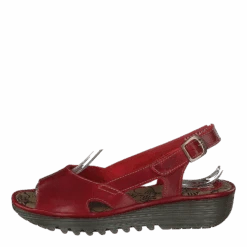 Fly London Edon034 Bridle Red(Edon034 Bridle Red)