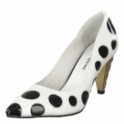 Ramona White/black Dots(Ramona White Black Dots) 9 Ramona White/black Dots(Ramona White Black Dots) -Heppo Butik 60129 96 1d15640c db69 4e70 84d4 6daf579ea4df