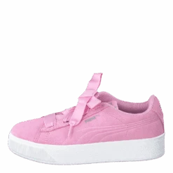 Puma Vikky Platform Ribbon Ps Pink(Puma Vikky Platform Ribbon Ps Pink)