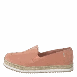 Toms Coral Pink Suede Coral(Coral Pink Suede Coral)