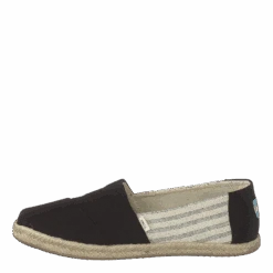 Toms Black Canvas Ivy League Black(Black Canvas Ivy League Black)