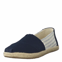 Toms Navy Canvas Ivy League On Rope Navy(Navy Canvas Ivy League On Rope Navy) -Heppo Butik 60143 86 d6905240 42f4 4673 90eb 6efd2b8d2fbb