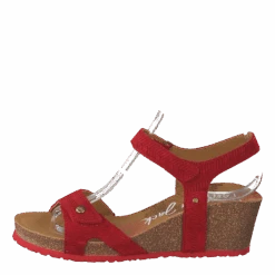 Panama Jack Julia Menorca Velour Rojo/red(Julia Menorca Velour Rojo Red)