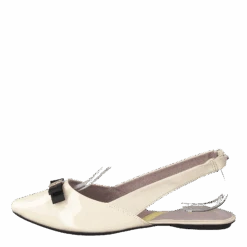 Maren Cream/black Patent(Maren Cream Black Patent)