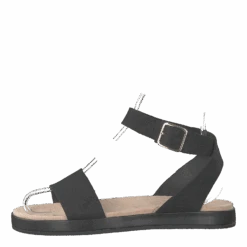 Clarks Botanic Ivy Black Leather(Botanic Ivy Black Leather)