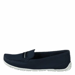 Clarks Dameo Vine Navy Leather(Dameo Vine Navy Leather)
