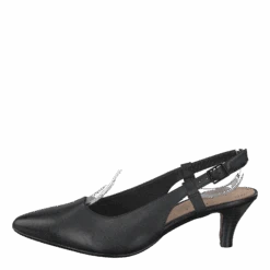 Clarks Linvale Loop Black Leather(Linvale Loop Black Leather)