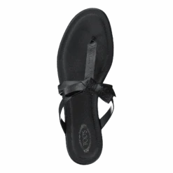 Tod's Gomma Bow Sandal Nero(Gomma Bow Sandal Nero) -Heppo Butik 60159 98 fc1c8467 7763 4ad0 ba69 2bb76cb8d30a