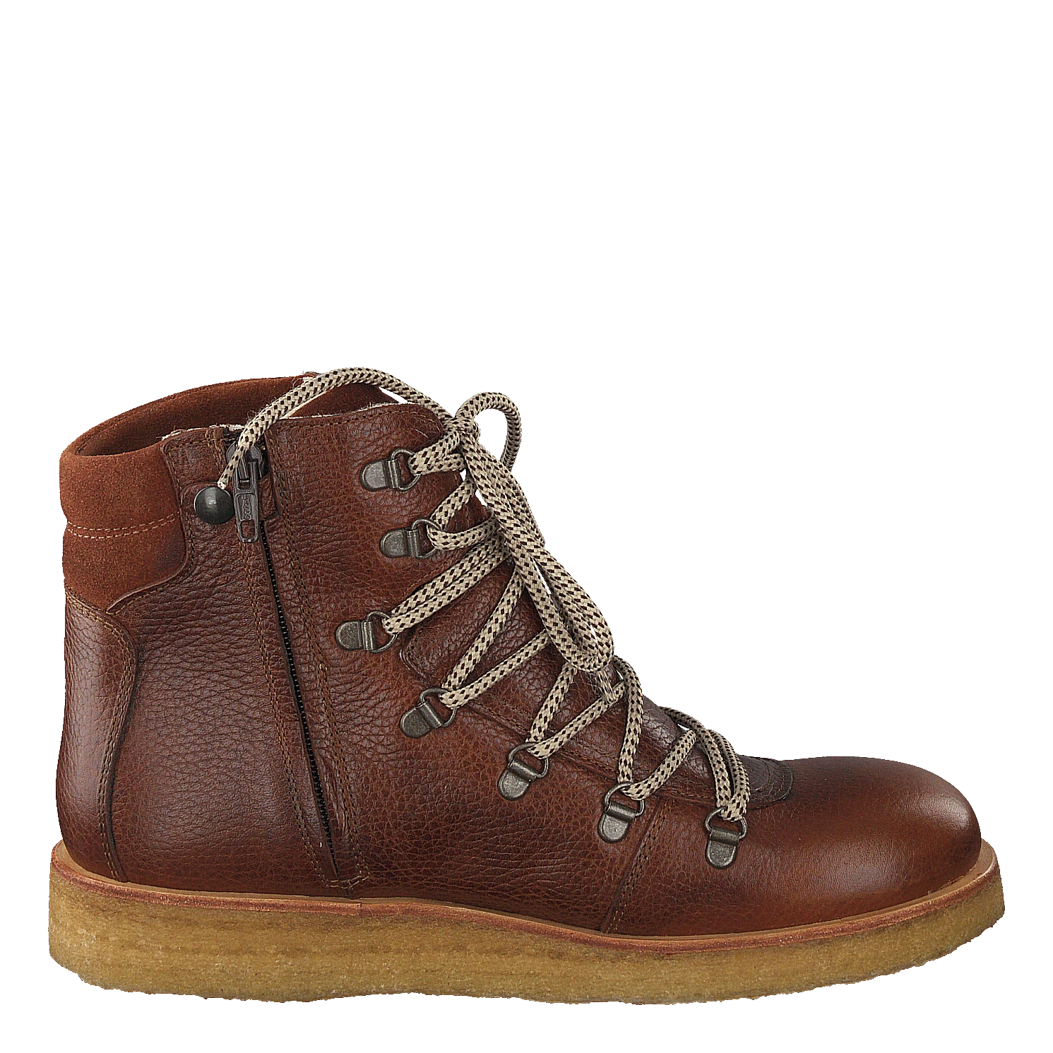 ANGULUS Tex-boot With Laces And Zipper Cognac/brown/brown(Tex Boot With Laces And Zipper Cognac Brown Brown) 2 ANGULUS Tex-boot With Laces And Zipper Cognac/brown/brown(Tex Boot With Laces And Zipper Cognac Brown Brown) - Bild 2