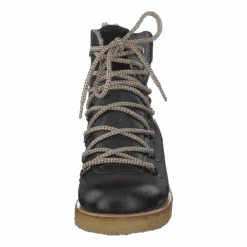 ANGULUS Tex-boot With Laces And Zipper Black(Tex Boot With Laces And Zipper Black) -Heppo Butik 60188 55