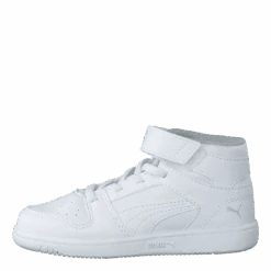 Puma Rebound Layup Sl V Inf Puma White- Black-gray Violet(Puma Rebound Layup Sl V Inf Puma White Black Gray Violet)