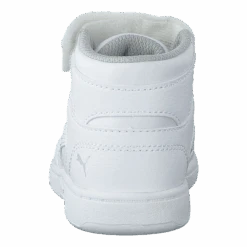 Puma Rebound Layup Sl V Inf Puma White- Black-gray Violet(Puma Rebound Layup Sl V Inf Puma White Black Gray Violet) -Heppo Butik 60190 14 918a2a74 44db 43eb b57c 35f6d8e2d5e0