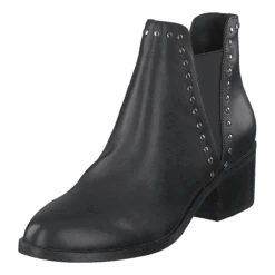 Steve Madden Cade Bootie Black Leather(Cade Bootie Black Leather) -Heppo Butik 60193 80 ecccbc39 c44f 4fe5 8dda 1aa5f055b40a