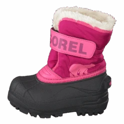 Sorel Toddler's Snow Commander Tropic Pink Deep Blush(Toddler S Snow Commander Tropic Pink Deep Blush)